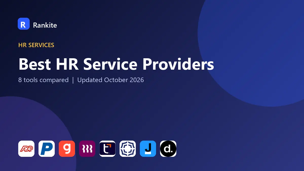 Best HR Service Providers in 2026: 8 Providers Compared