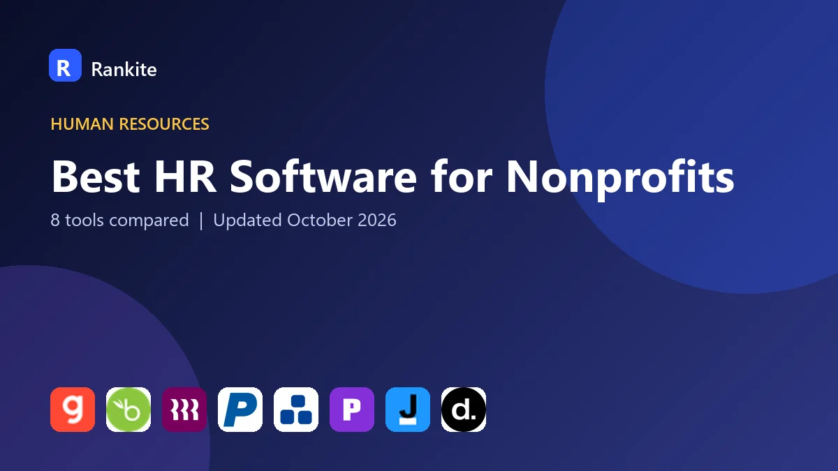 Best HR Software for Nonprofits in 2026: 8 Tools Compared