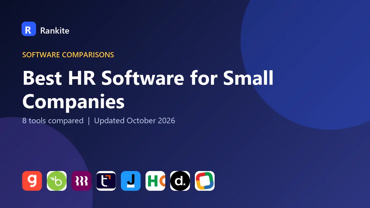 Best HR Software for Small Companies in 2026: 8 Tools Compared