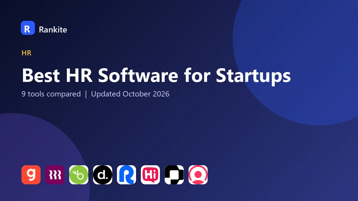 Best HR Software for Startups in 2026: 9 Tools Compared