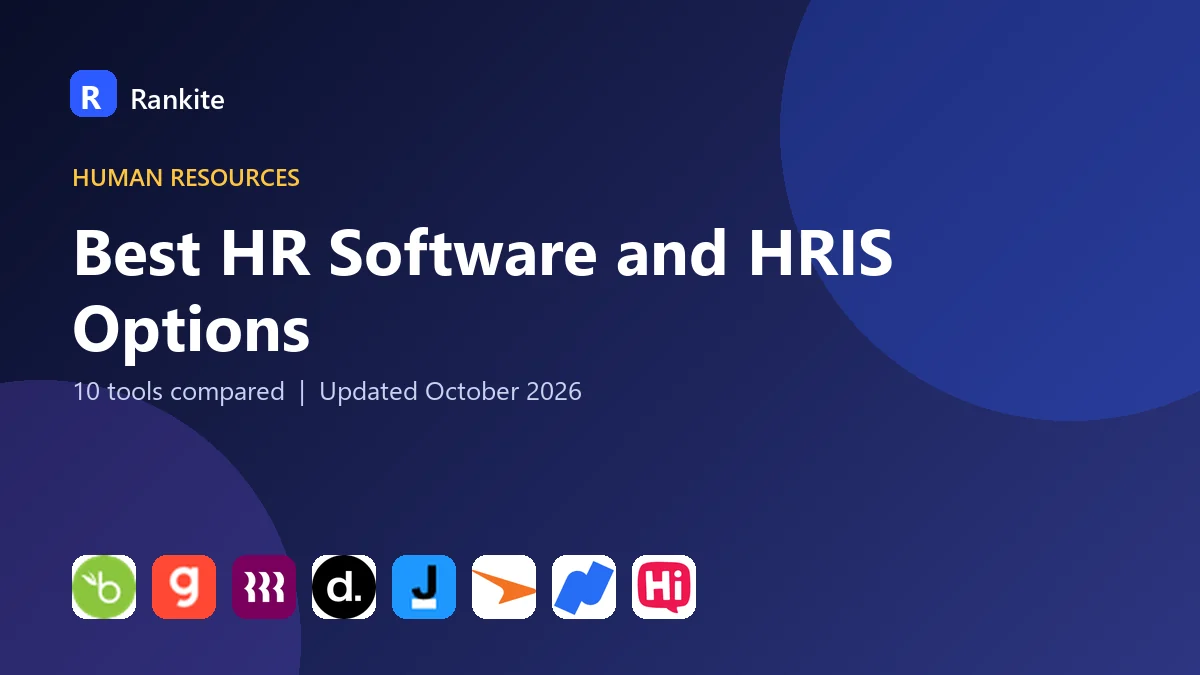 Best HR Software and HRIS Options in 2026: 10 Tools Compared