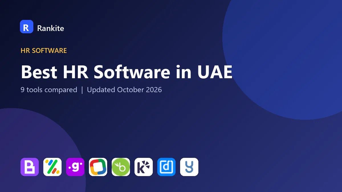 Best HR Software in UAE in 2026: 9 Tools Compared