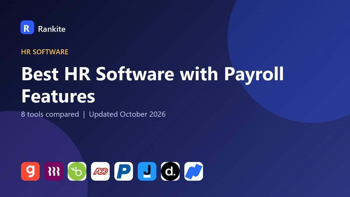 Best HR Software with Payroll Features in 2026: 8 Tools Compared