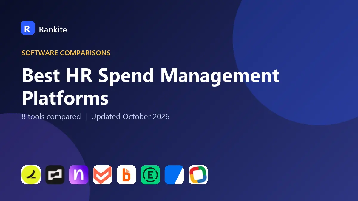 Best HR Spend Management Platforms in 2026: 8 Platforms Compared
