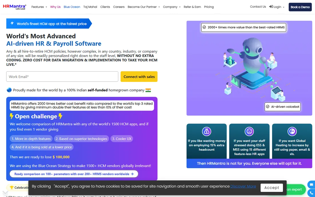 HRMantra homepage