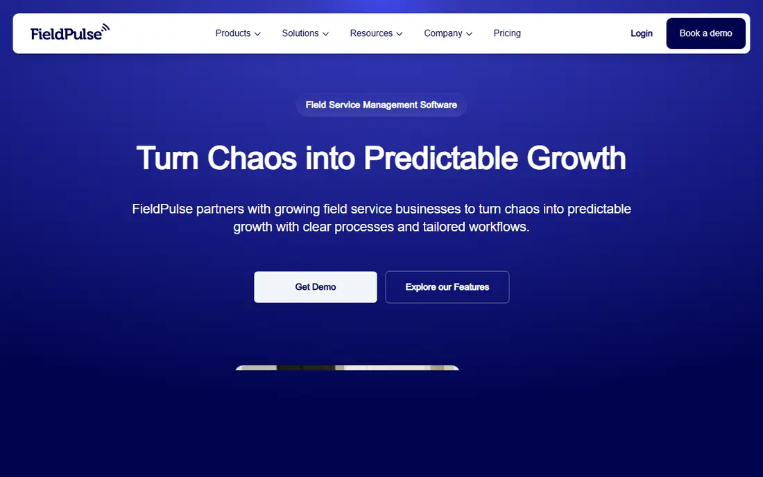 FieldPulse homepage