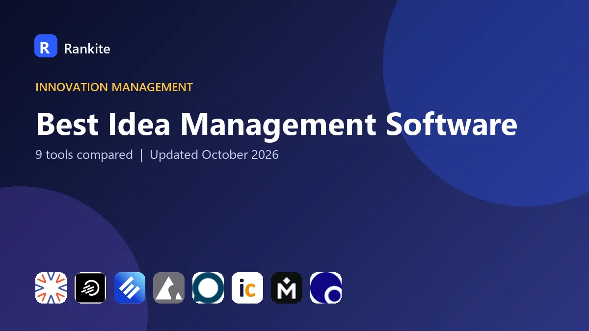 Best Idea Management Software in 2026: 9 Tools Compared