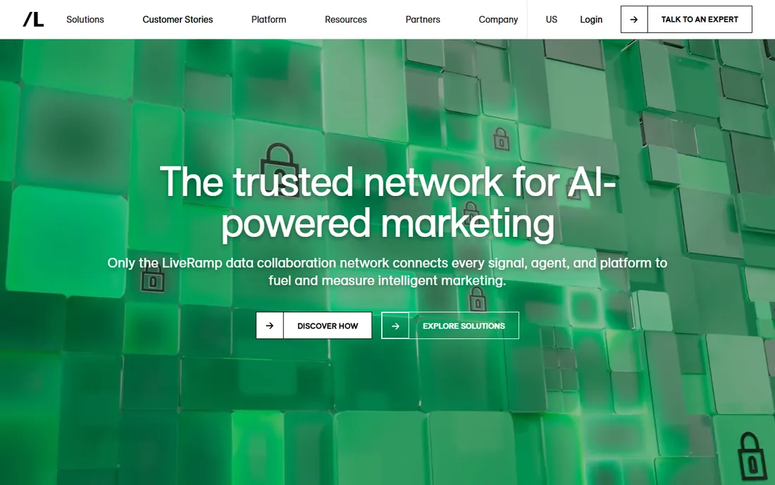 LiveRamp homepage