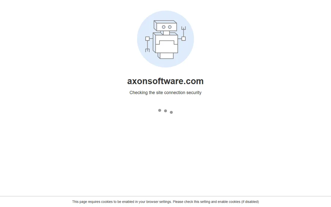 Axon Software homepage
