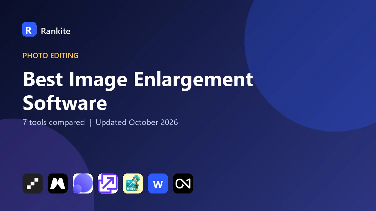 Best Image Enlargement Software in 2026: 7 Tools That Actually Work