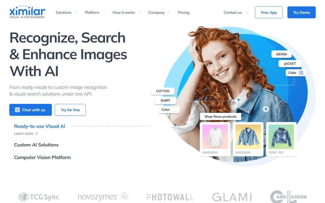 Ximilar homepage