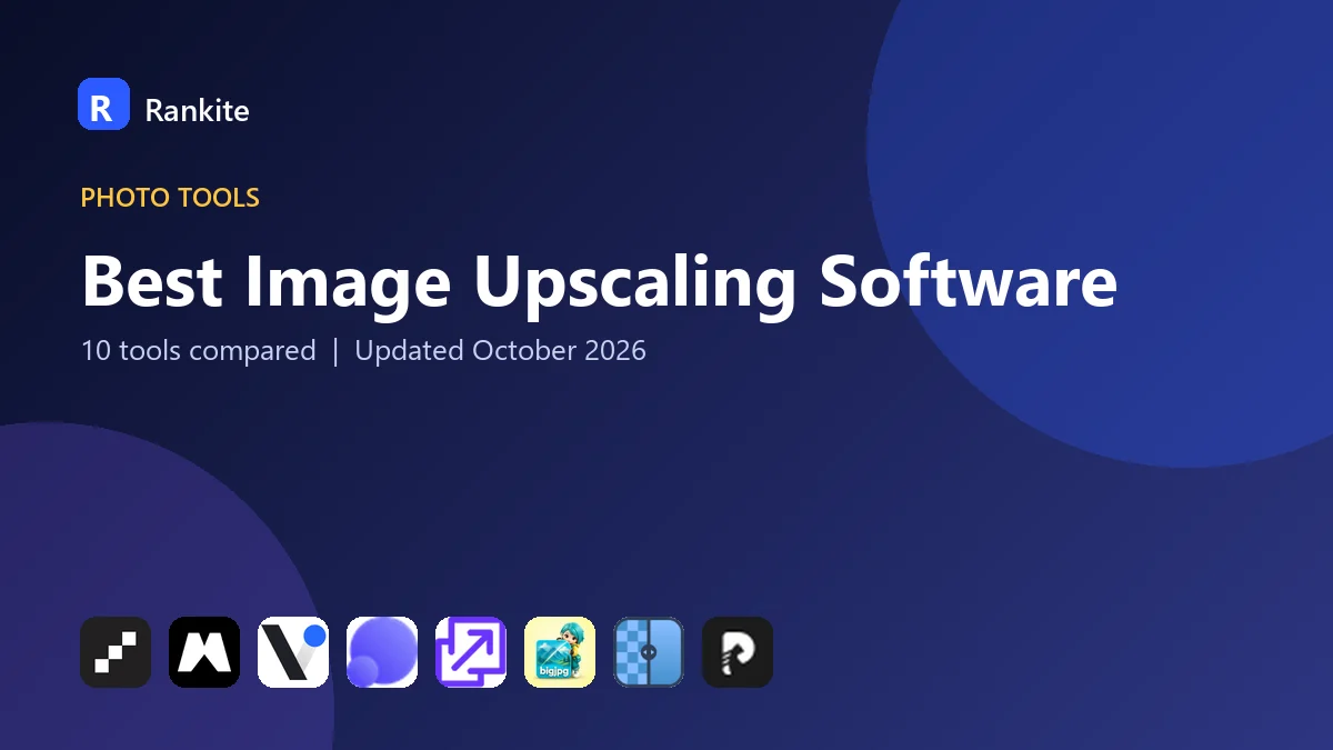 Best Image Upscaling Software in 2026: 10 Tools Compared