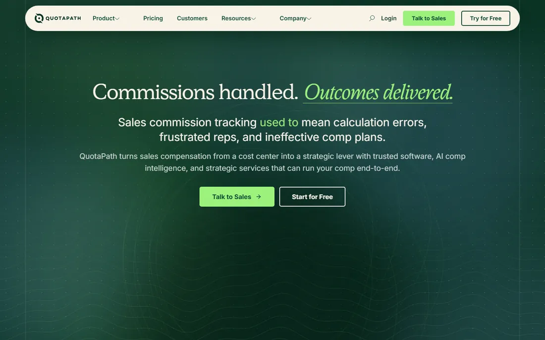 QuotaPath homepage