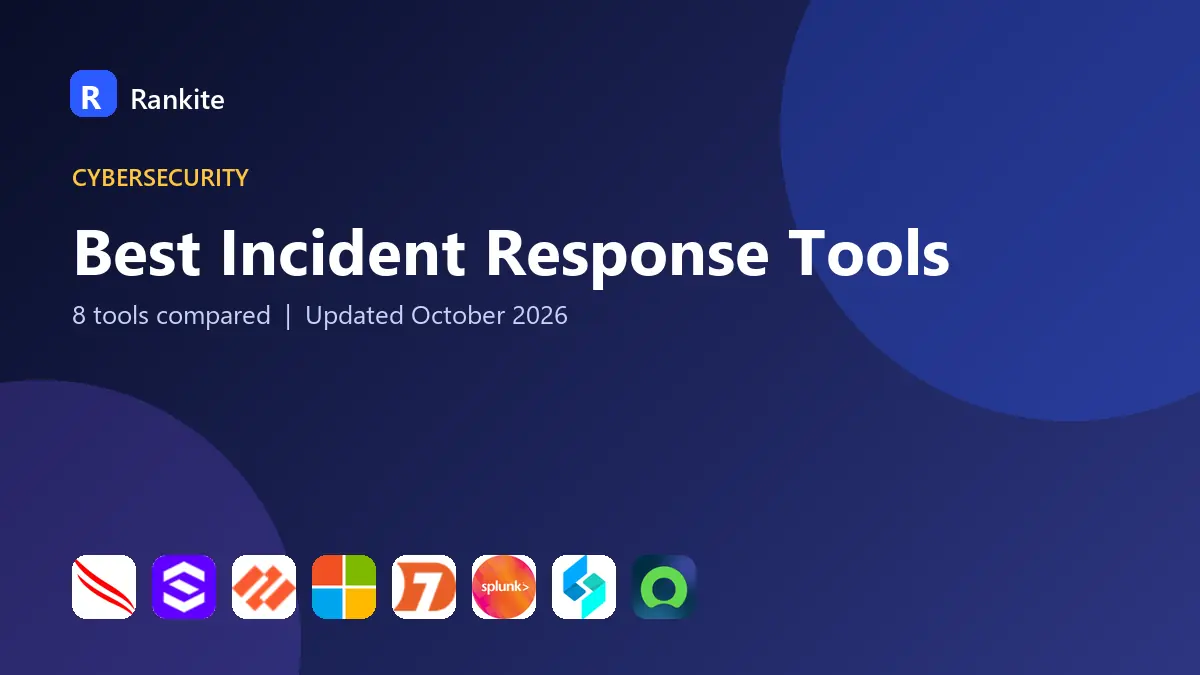 Best Incident Response Tools in 2026: 8 Tools Compared
