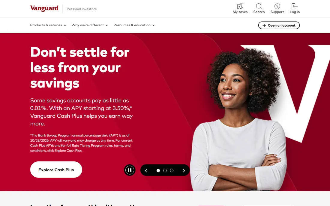 Vanguard Total Bond Market ETF (BND) homepage