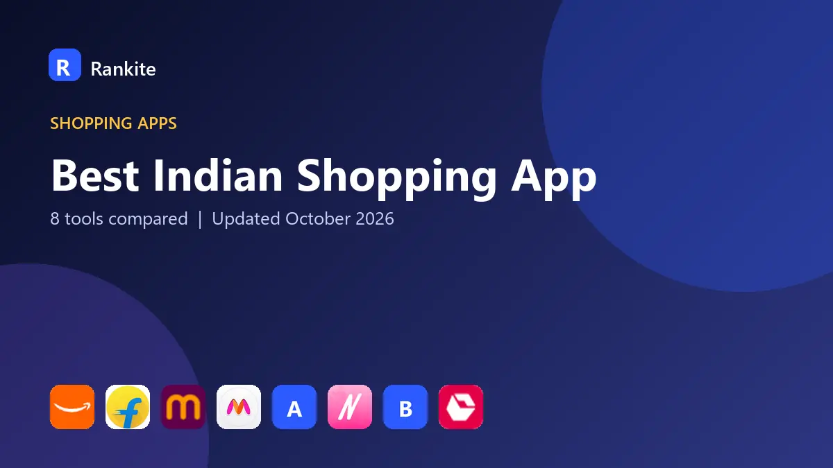 Best Indian Shopping App in 2026: 8 Tools Compared