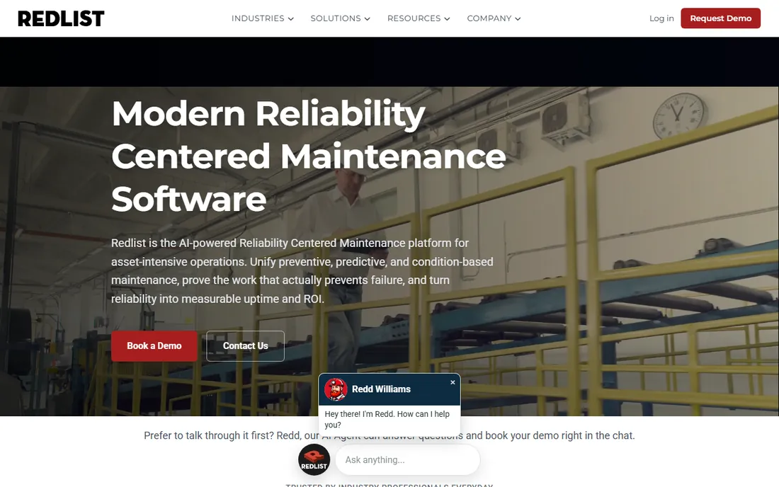 Redlist homepage