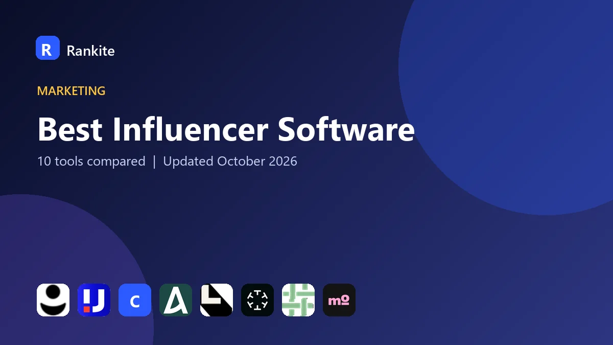 Best Influencer Software in 2026: 10 Tools Compared
