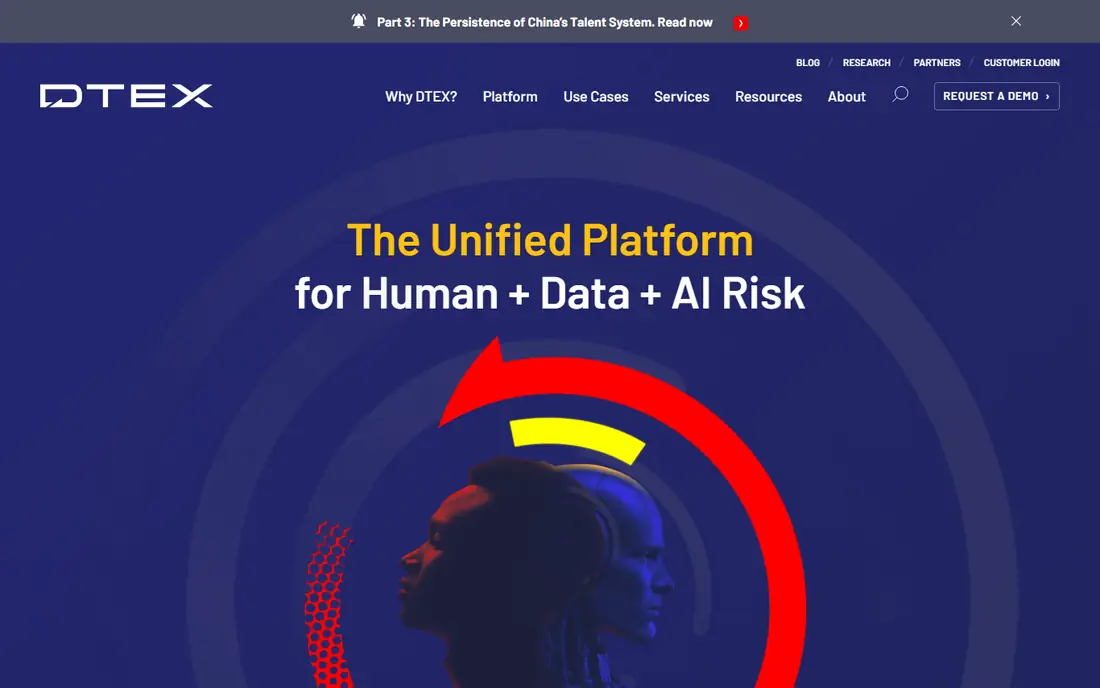 DTEX InTERCEPT homepage