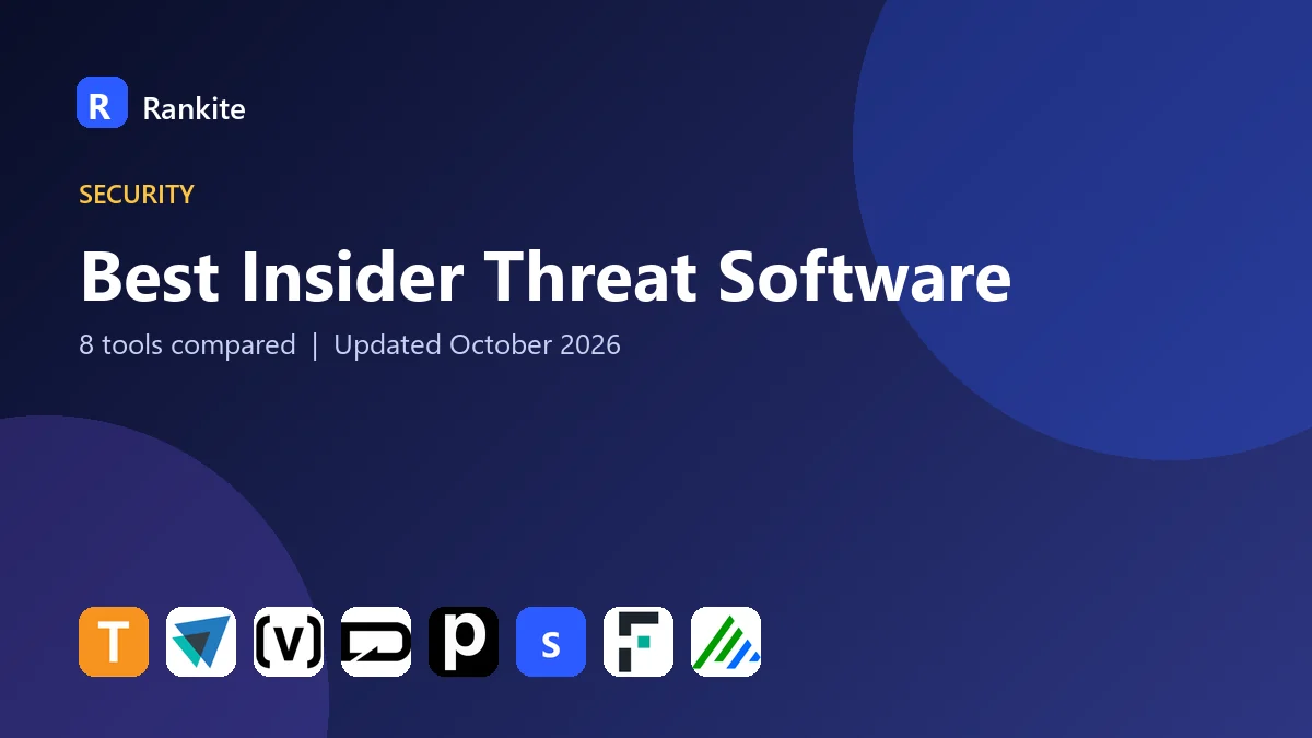 Best Insider Threat Software 2026: 8 Tools Compared