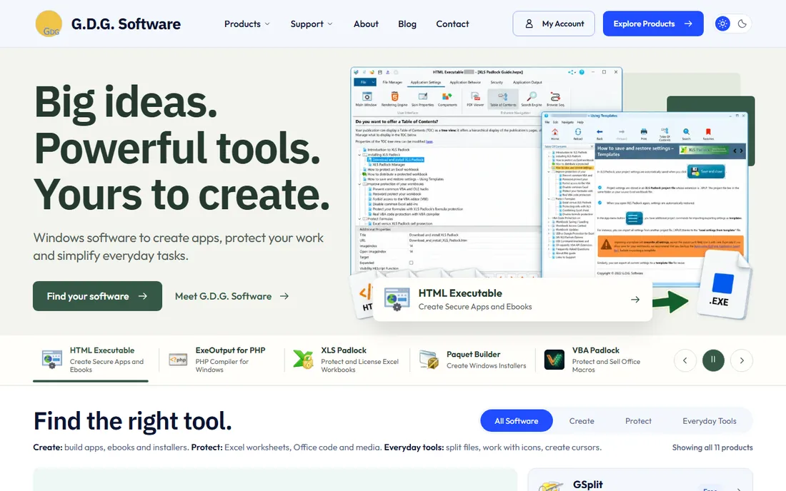 Paquet Builder homepage