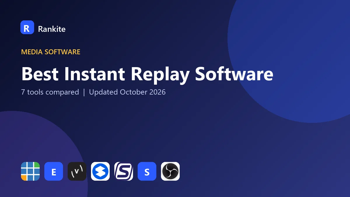Best Instant Replay Software in 2026: 7 Tools Compared