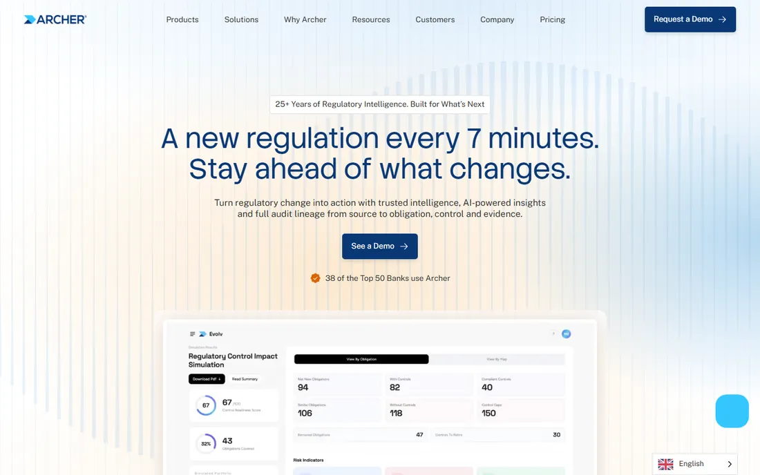 Archer homepage