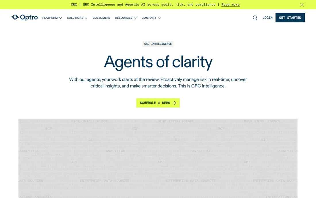 AuditBoard homepage