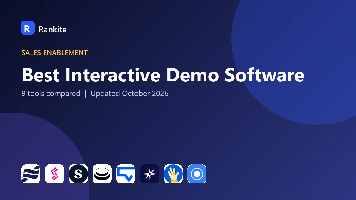 Best Interactive Demo Software: 9 Tools Compared