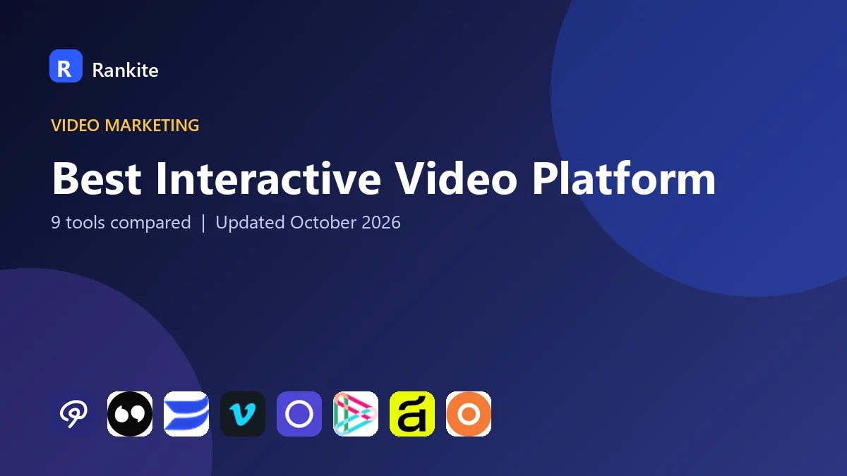 Best Interactive Video Platform in 2026: 9 Tools Compared