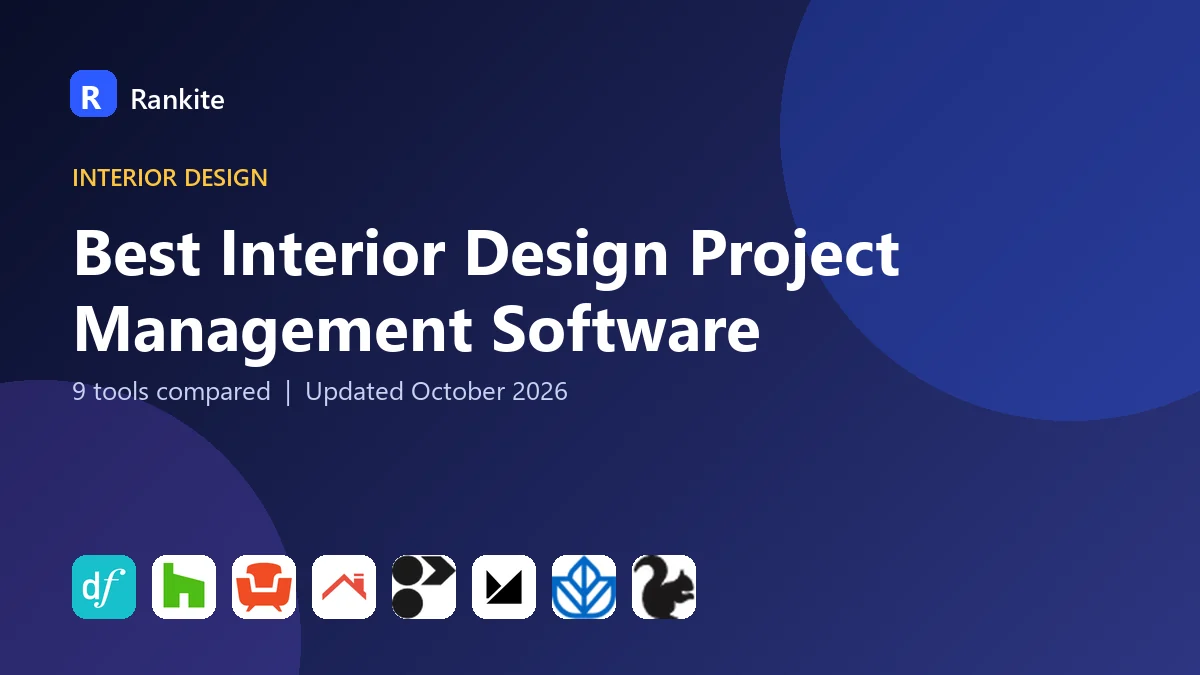 Best Interior Design Project Management Software in 2026: 9 Tools Compared