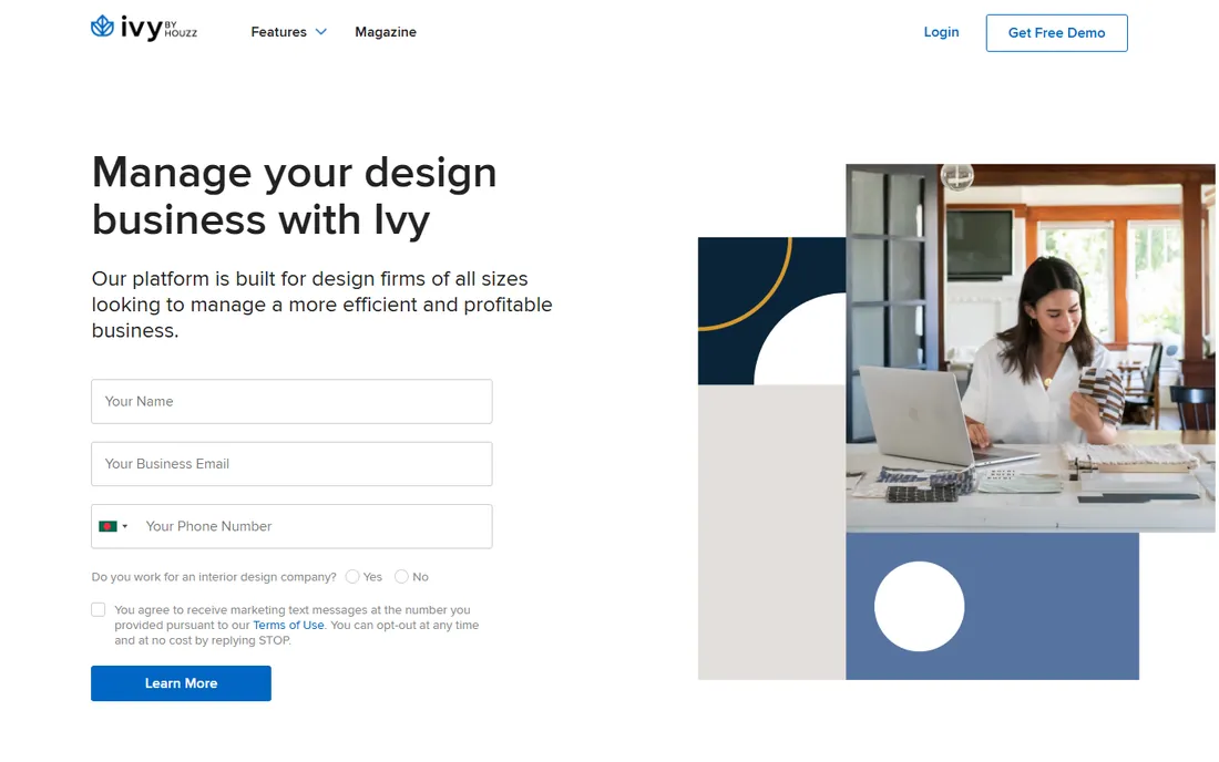 Ivy homepage