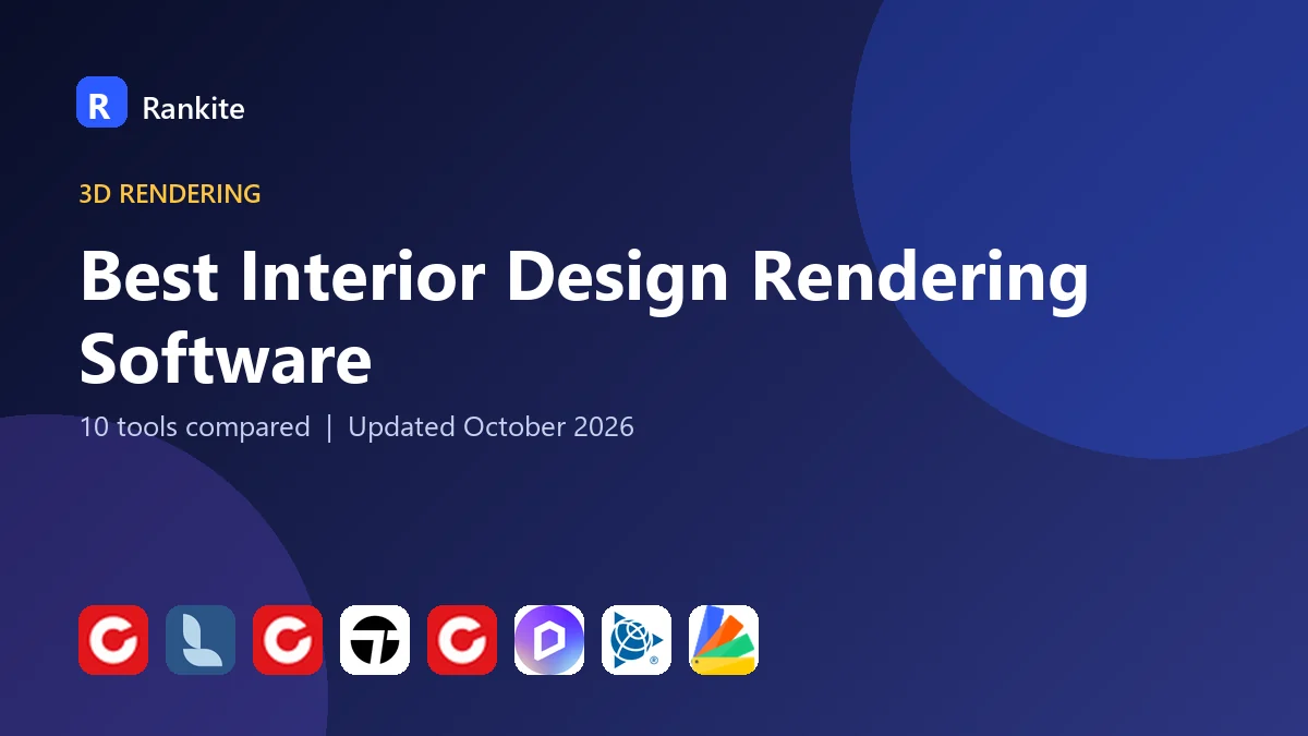 Best Interior Design Rendering Software in 2026: 10 Tools Compared