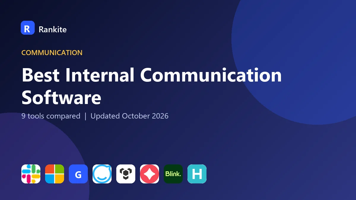 Best Internal Communication Software in 2026: 9 Tools Compared