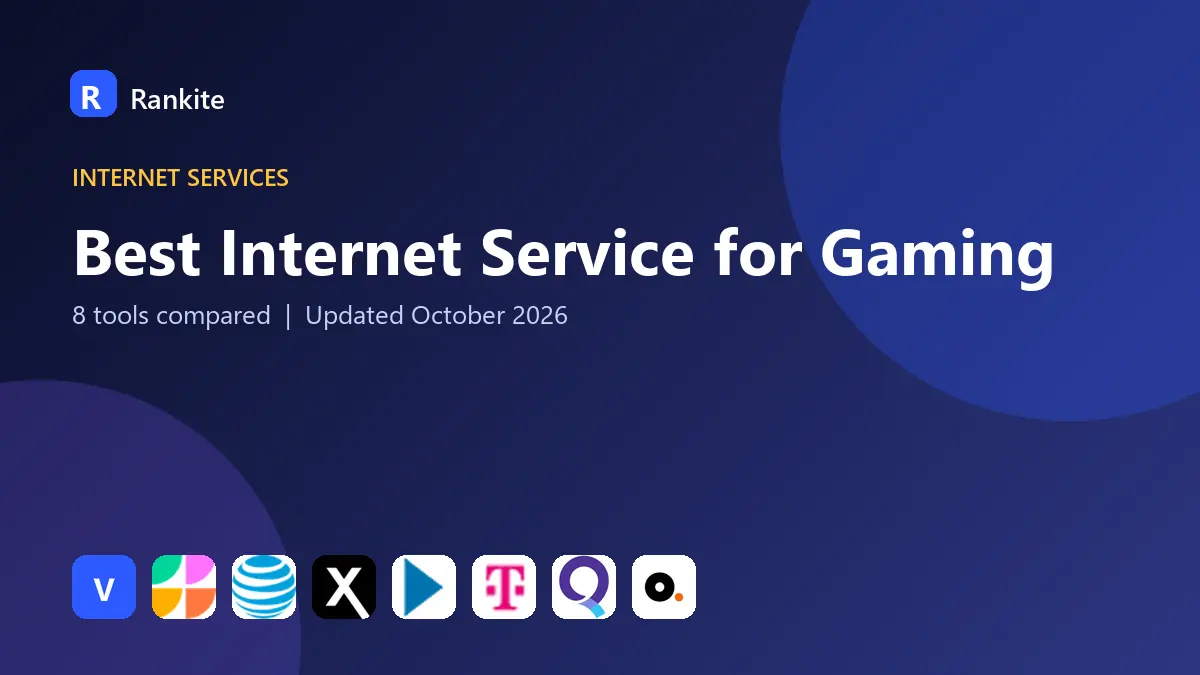 Best Internet Service for Gaming in 2026: 8 Tools Compared