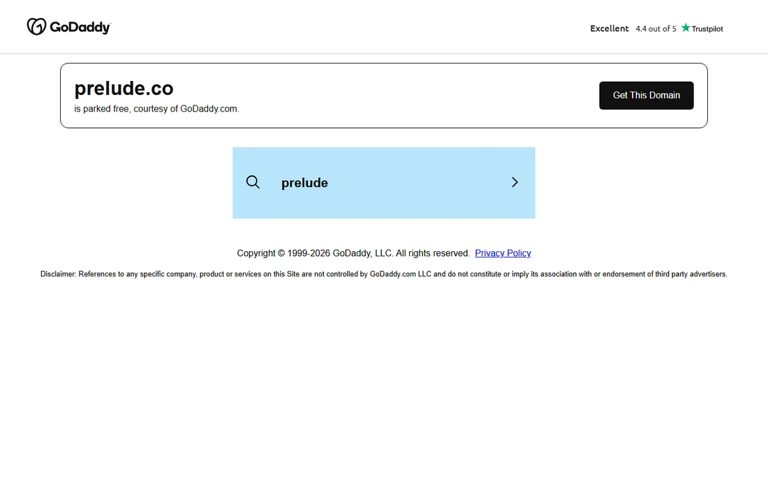 Prelude homepage