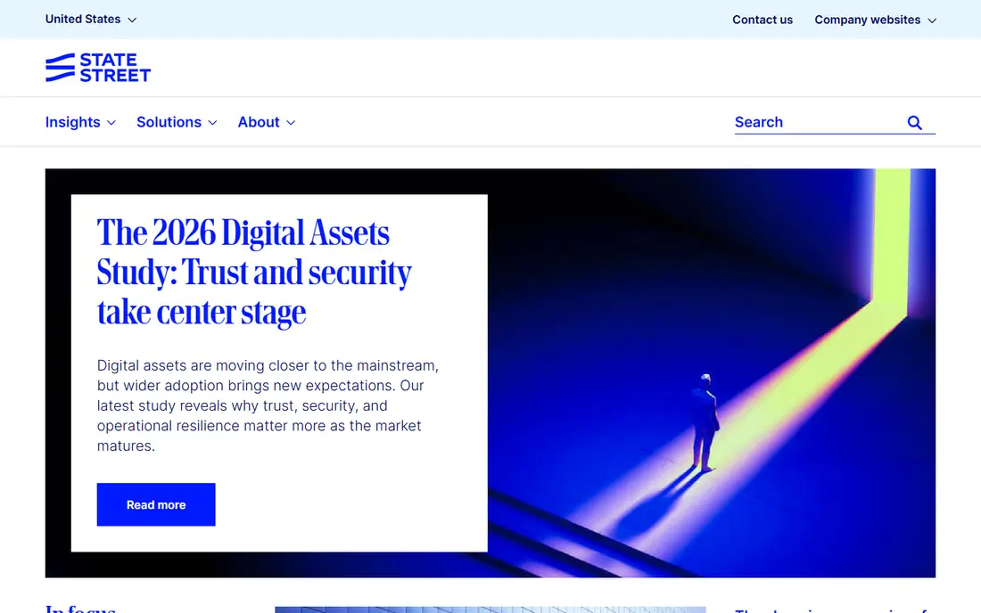 State Street Investment Management homepage