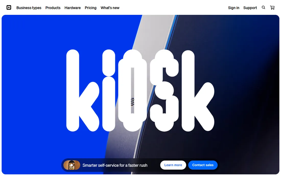 Square Invoices homepage