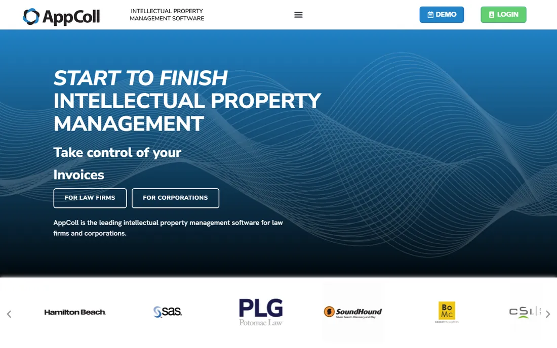 AppColl homepage