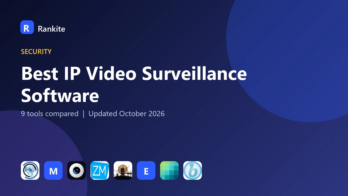 Best IP Video Surveillance Software in 2026: 9 Tools Compared