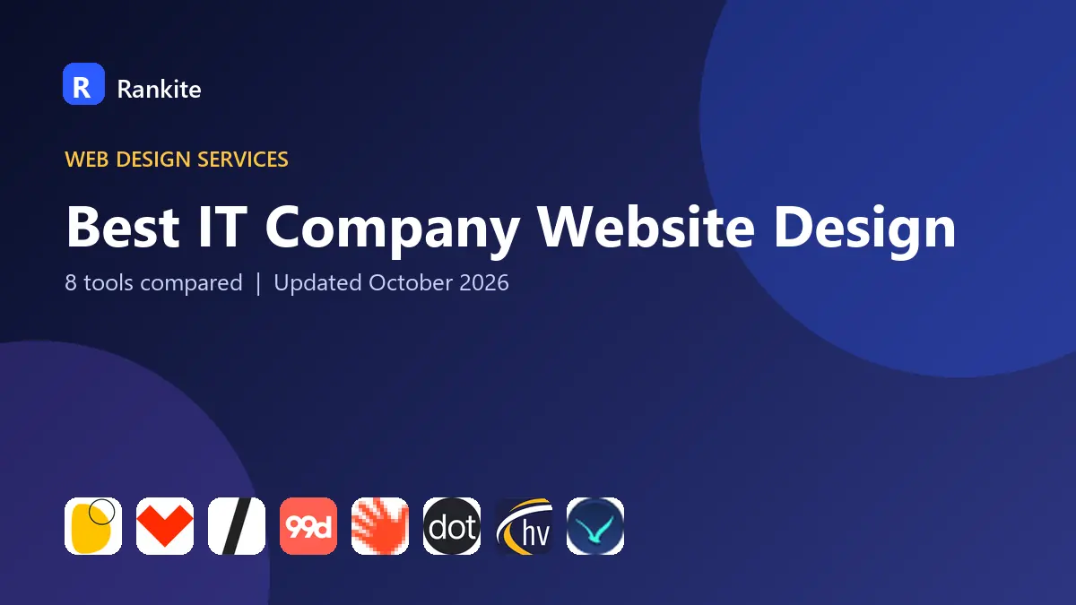 Best IT Company Website Design in 2026: 8 Tools Compared