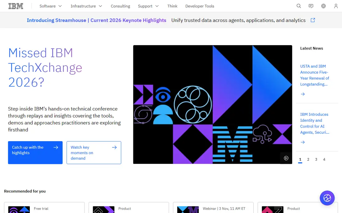 IBM Consulting homepage