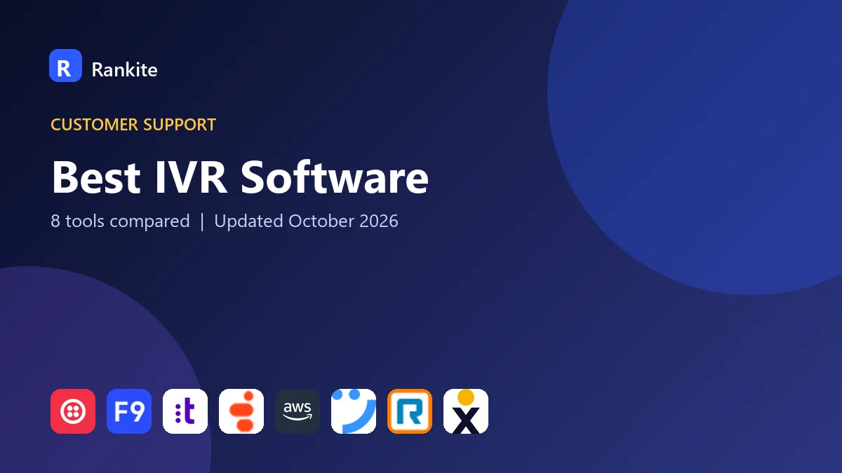 Best IVR Software in 2026: 8 Tools Compared