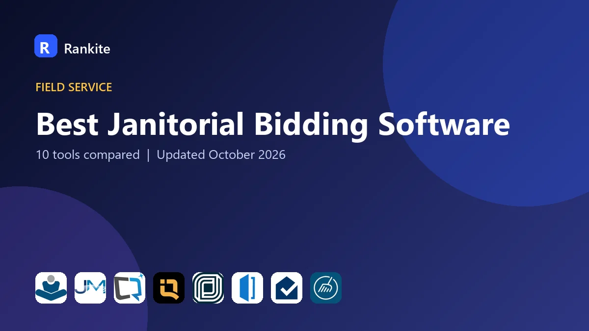 Best Janitorial Bidding Software in 2026: 10 Tools Compared