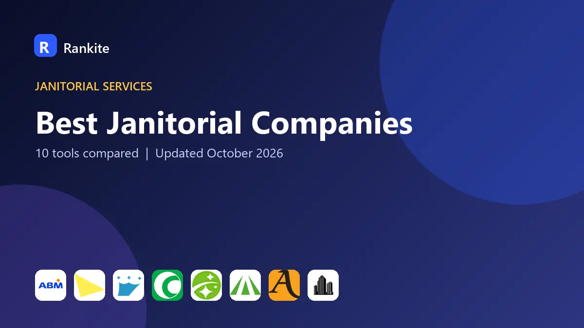 Best Janitorial Companies in 2026: 10 Tools Compared