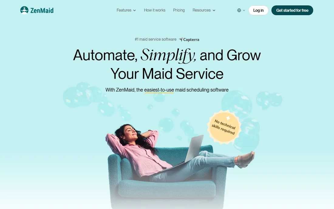 ZenMaid homepage