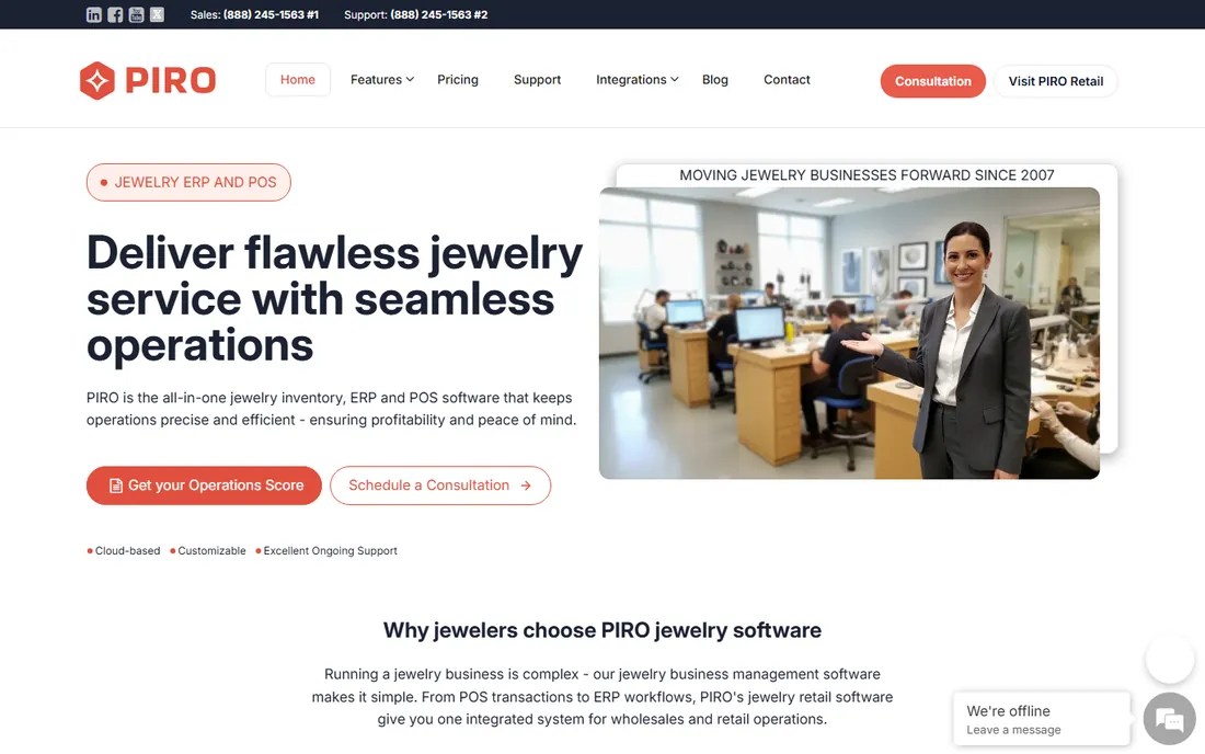 PIRO Fusion homepage