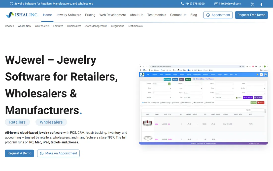 WJewel homepage