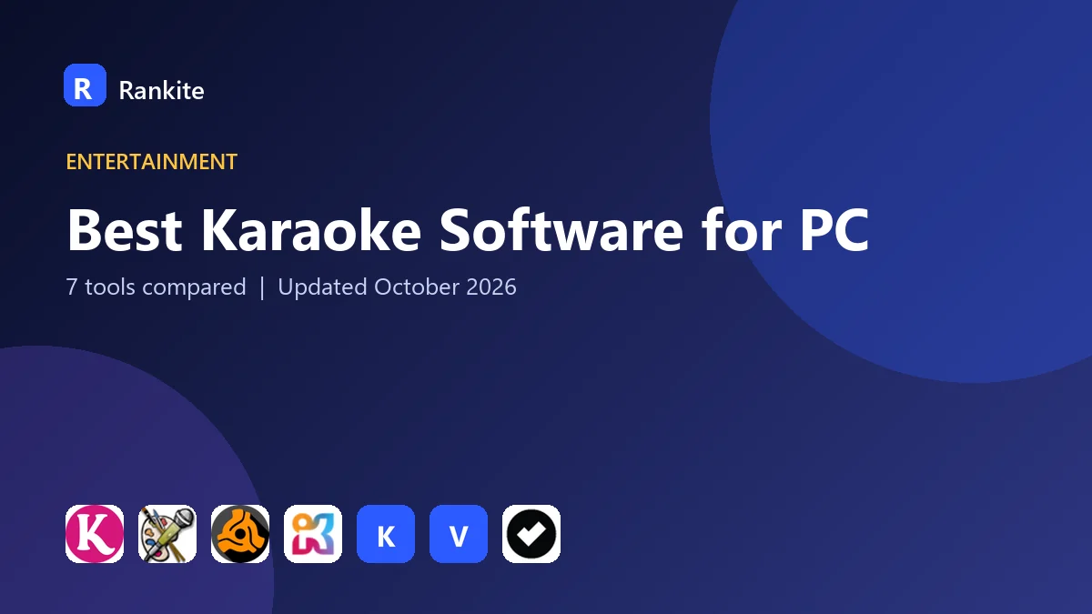 Best Karaoke Software for PC in 2026: 7 Tools Compared