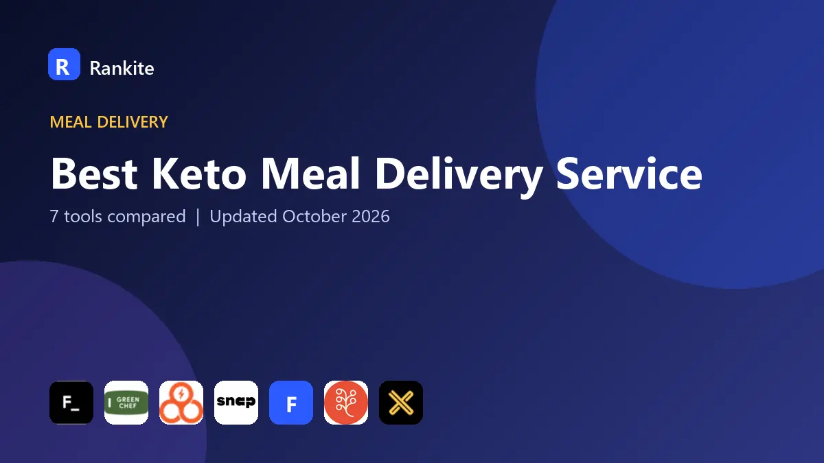 Best Keto Meal Delivery Service in 2026: 7 Services Compared